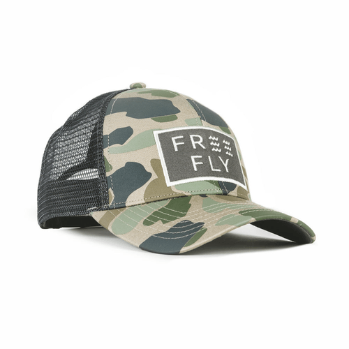 Free Fly Apparel Wave Snapback Camo - Men's