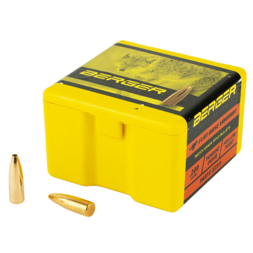 Berger Varmint Flat Base Bullets
