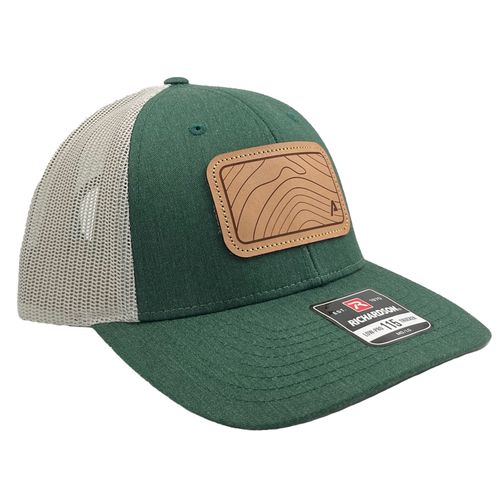 Richardson Low Pro Topographical Trucker Snapback Hat