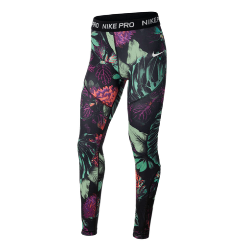 Nike Pro All-Over Print Tight - Girls'
