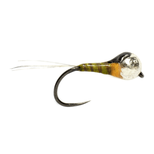 Fulling Mill Olive Hot Spot Barbless Fly