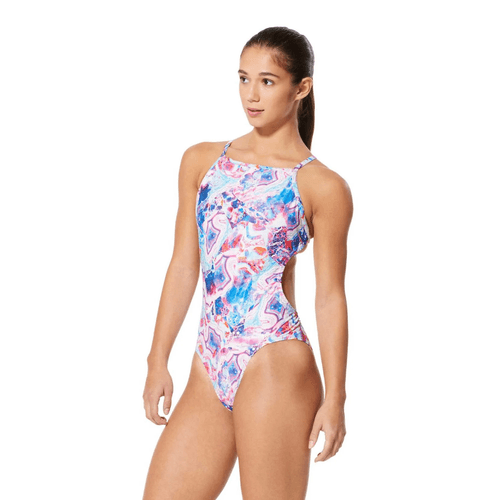 Speedo Turnz Flash Back One Piece Swimsuit - Women's