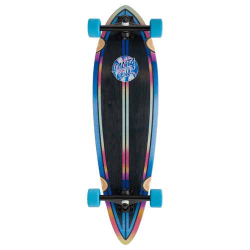 Santa Cruz Iridescent Dot Pintail Cruiser Skateboard