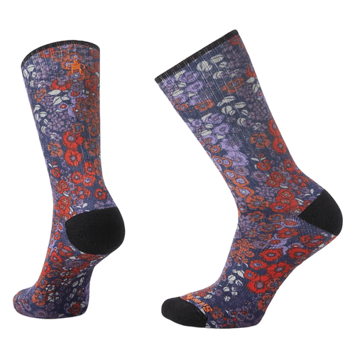 Smartwool Athletic Meadow Print Targeted Cushion Crew Sock