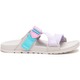 Chaco Lowdown Slide - Women's - Purple / Rose / Aqua.jpg