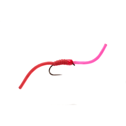Fulling Mill Two Tone Wiggly Worm Barbless Fly