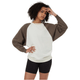 Tentree Treefleece Oversized Raglan Crew - Women's - Cloud White / Falcon.jpg