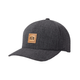 Travis Mathew Pool Day Snapback Hat - Heather Forged Iron.jpg