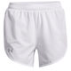 Under Armour Fly-By Elite 3'' Short - Women's - White / White / Reflective.jpg