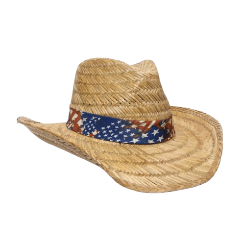 Outdoor Cap Straw Cowboy Hat - Men's