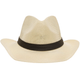 Outdoor Cap Poly Linen Cowboy Hat - Ivory / Dark Brown.jpg