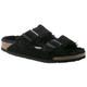 Birkenstock Arizona Shearling Sandal - Women's - Black / Black.jpg