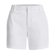 Under Armour Links Shorty Short - Women's - White / White / Metallic Silver.jpg