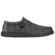 Hey Dude Wally Sport Knit Shoe - Men's - Charcoal.jpg