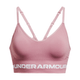 Under Armour Seamless Low Long Sports Bra - Women's - Pink Elixir/Pink Elixir / White.jpg