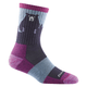 Darn Tough Bear Town Micro Crew Lightweight Hiking Sock - Women's - PURPLE.jpg