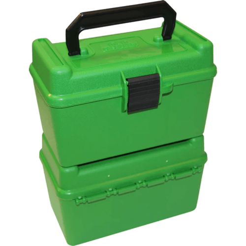 MTM Case-Gard Deluxe 50 Round Handle Ammo Box