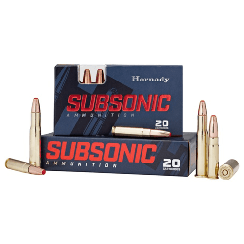 Hornady Subsonic 30-30 Winchester 175 Grain SUB-X Ammo 20 Rounds