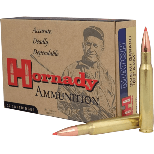 Hornady Vintage Match 30-06 Springfield 168 Grain ELD-M Ammo 20 Rounds