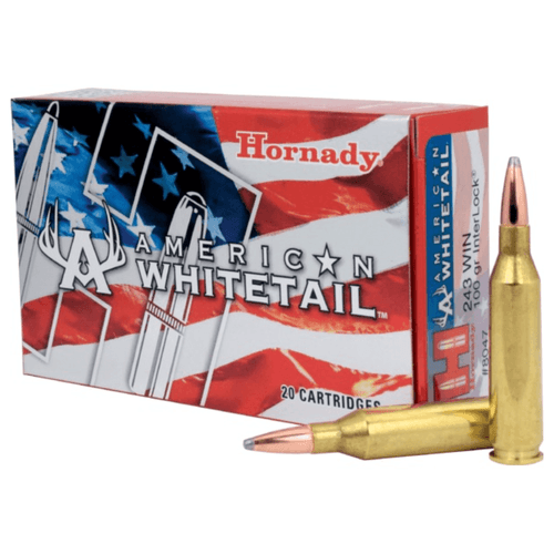 Hornady American Whitetail 270 Winchester 130 Grain Interlock Ammo  20 Rounds