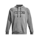 Under Armour UA Rival Fleece Camo Chest Stripe Hoodie - Men's - Castlerock Light Heather / White.jpg