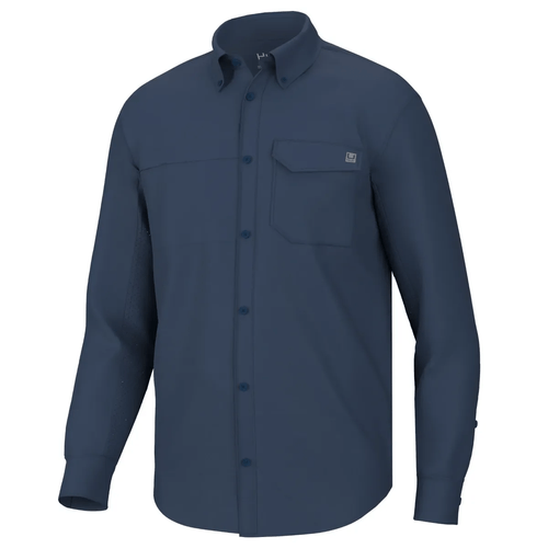 Huk Tide Point Long Sleeve Shirt - Men's