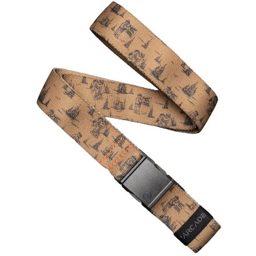 Arcade Belts Smokey Bear Camp Slim Belt