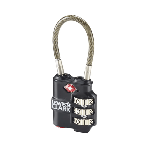 Lewis N. Clark Heavy-Duty Travel Sentry Cable Lock