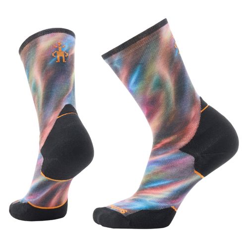 Smartwool Trail Run Targeted Cushion Water Shimmer Print Crew Socks - Women's