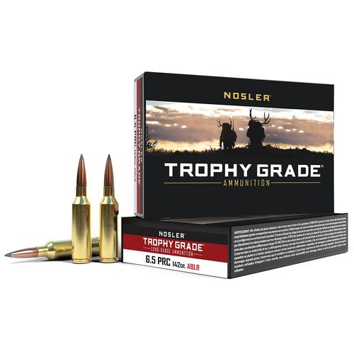 Nosler 6.5 Prc 142gr Accubond Long Range Trophy Grade Ammunition