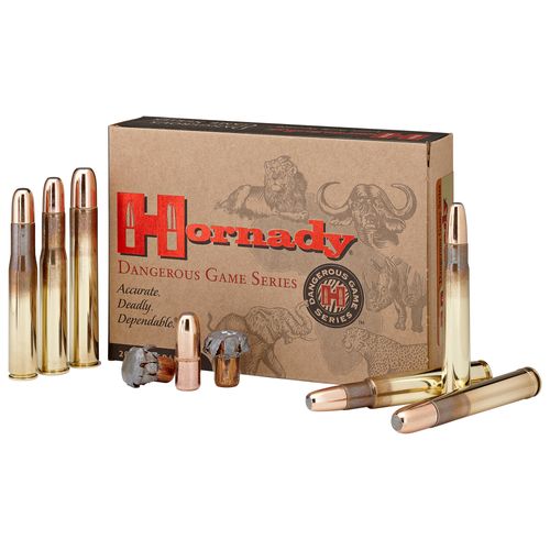 Hornady Dangerous Game 376 Steyr 270 Grain Interlock Ammo 20 Rounds