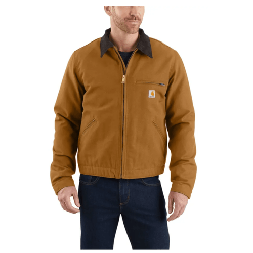 Carhartt Relaxed Fit Duck Blanket-lined Detroit Jacket (1 Warm Rating) - Men's