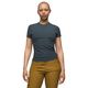 prAna Foundation Rib T-Shirt - Women's Grey Blue Heather