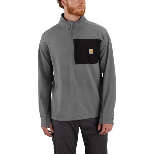 Carhartt Force Relaxed Fit Mock Neck Half-Zip T-Shirt - Men's