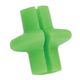 NWEB BUTTON KISSER SLOTTED Lime Green