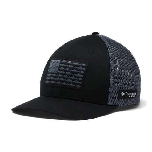 Columbia PFG Fish Flag Mesh Ball Cap