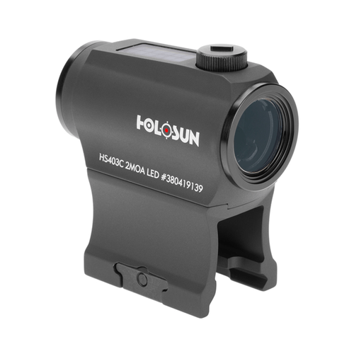Holosun Micro Red Dot Optic with Solar Mount